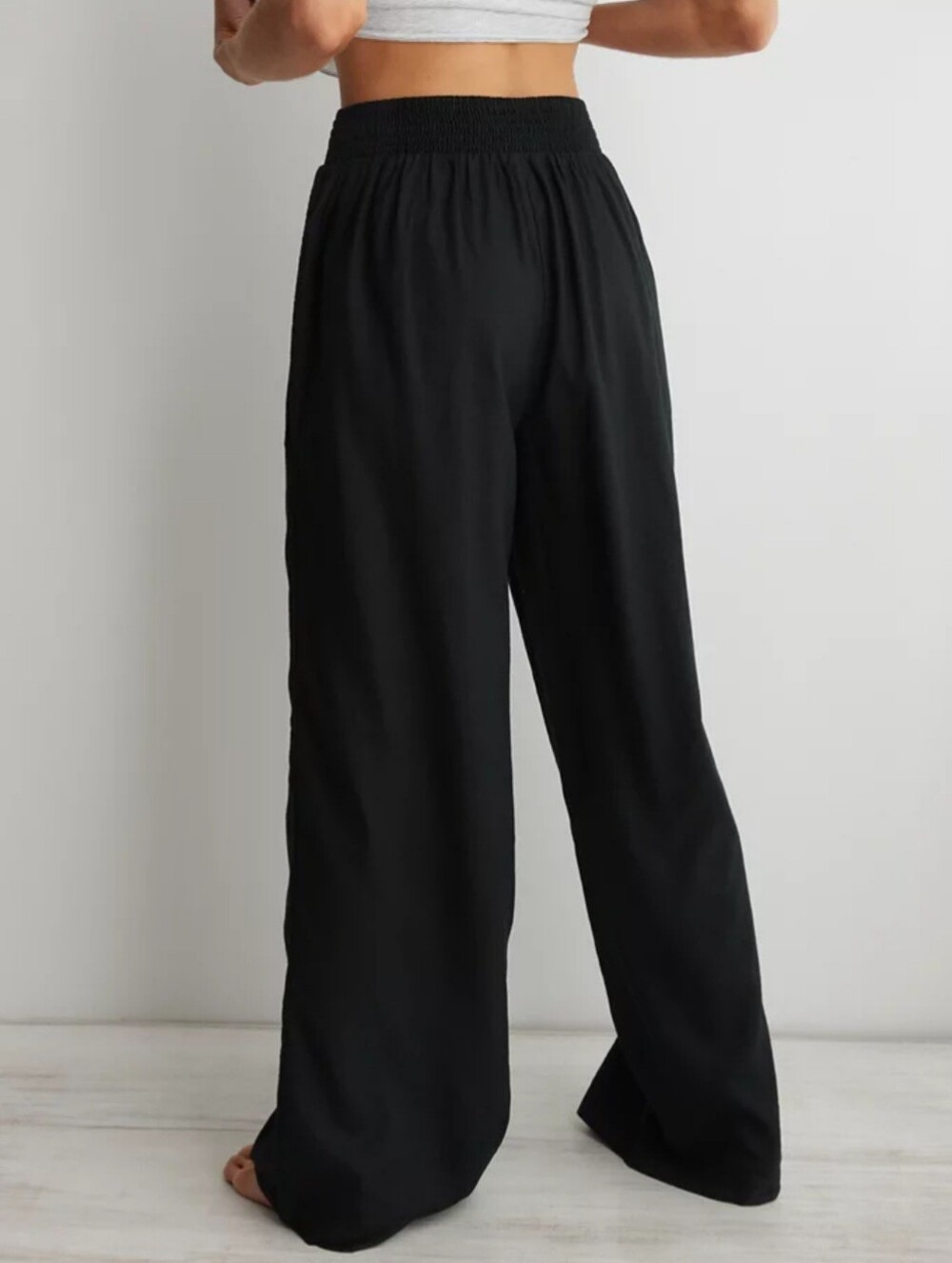 Aerie Linen BlendHigh Waisted Pant Size M - Picture 6 of 11